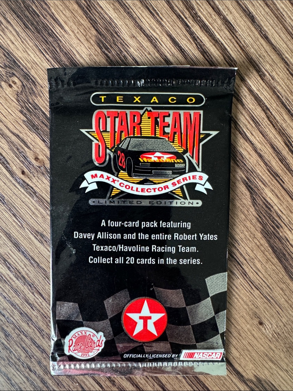 Original 1992 Texaco star team collection pack unopened!